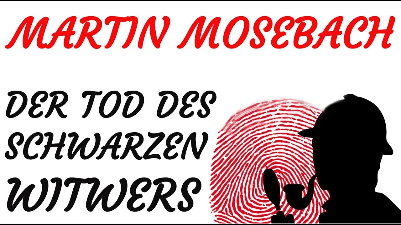 KRIMI Hörspiel - Martin Mosebach - DER TOD DES SCHWARZEN WITWERS