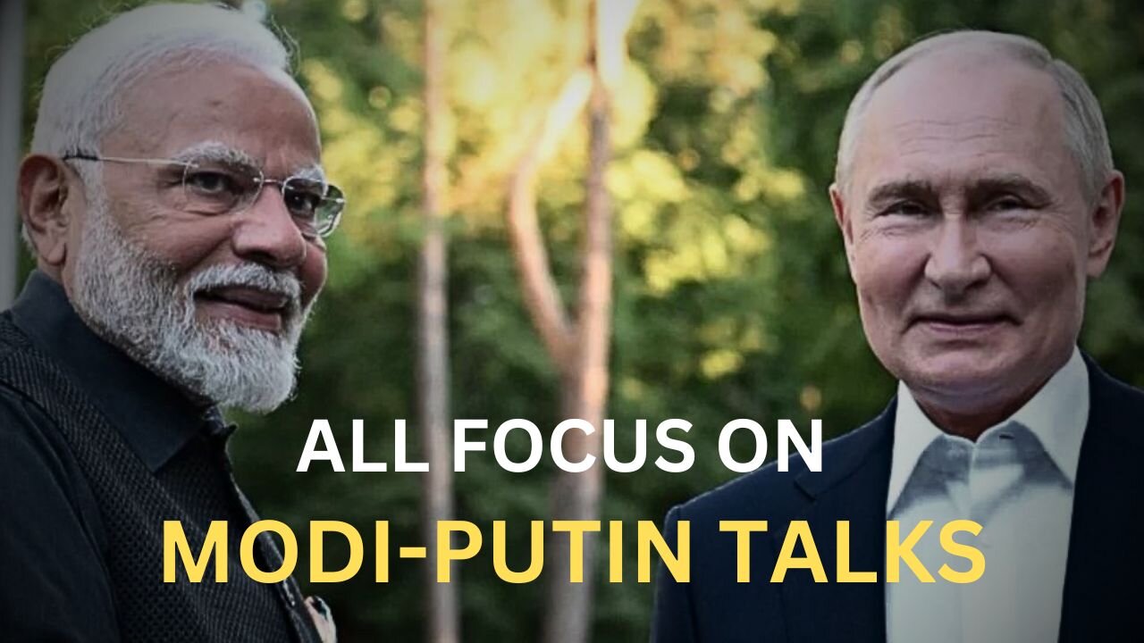 Putin gives Indian PM Narendra Modi a tour of his residence