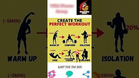 🔥Create the perfect workout🔥#shorts🔥#wildfitnessgroup🔥15 July 2022🔥