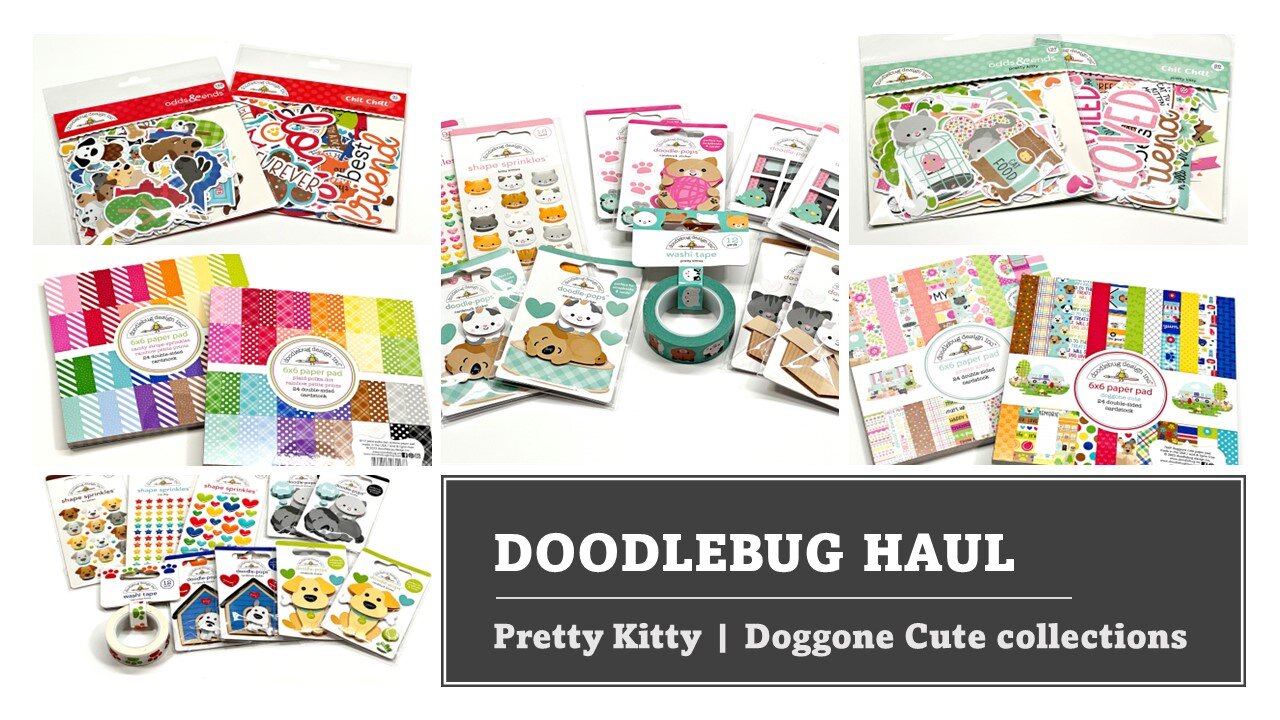 Doodlebug HAUL | Pretty Kitty and Doggone Cute