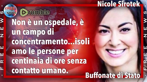 Nicole Sirotek: non ho visto un solo paziente morto di COVID!