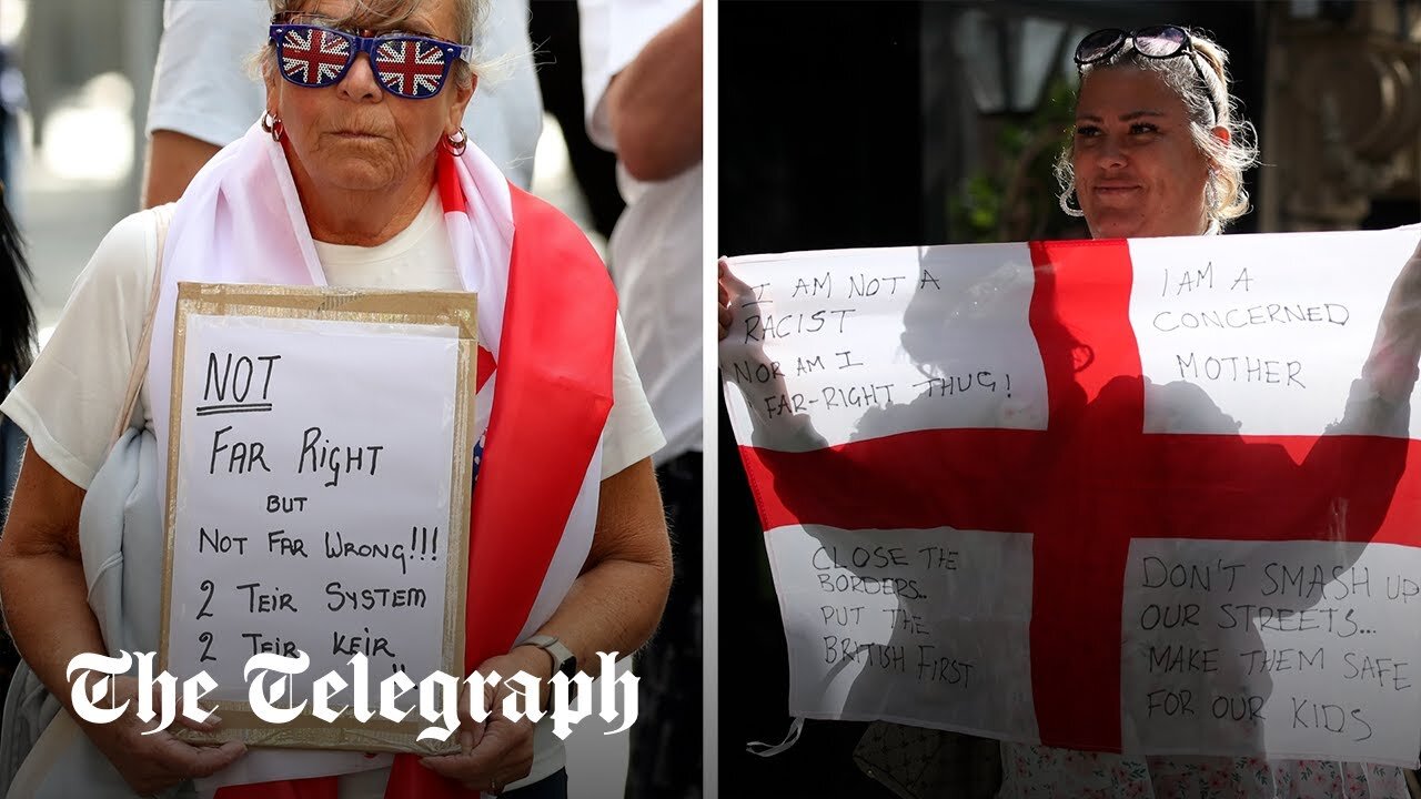 Anti-racism protesters gather in Newcastle ahead of far-Right demo