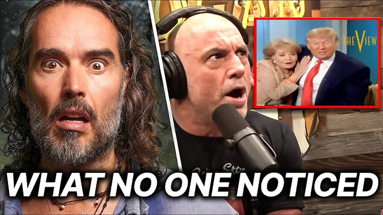 Joe Rogan Notices Something About Resurfaced Trump 'The View' Clip That You Need To Hear