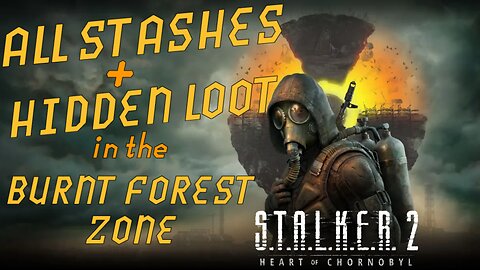 All Stashes and Hidden Items in the Burnt Forest Zone in Stalker 2