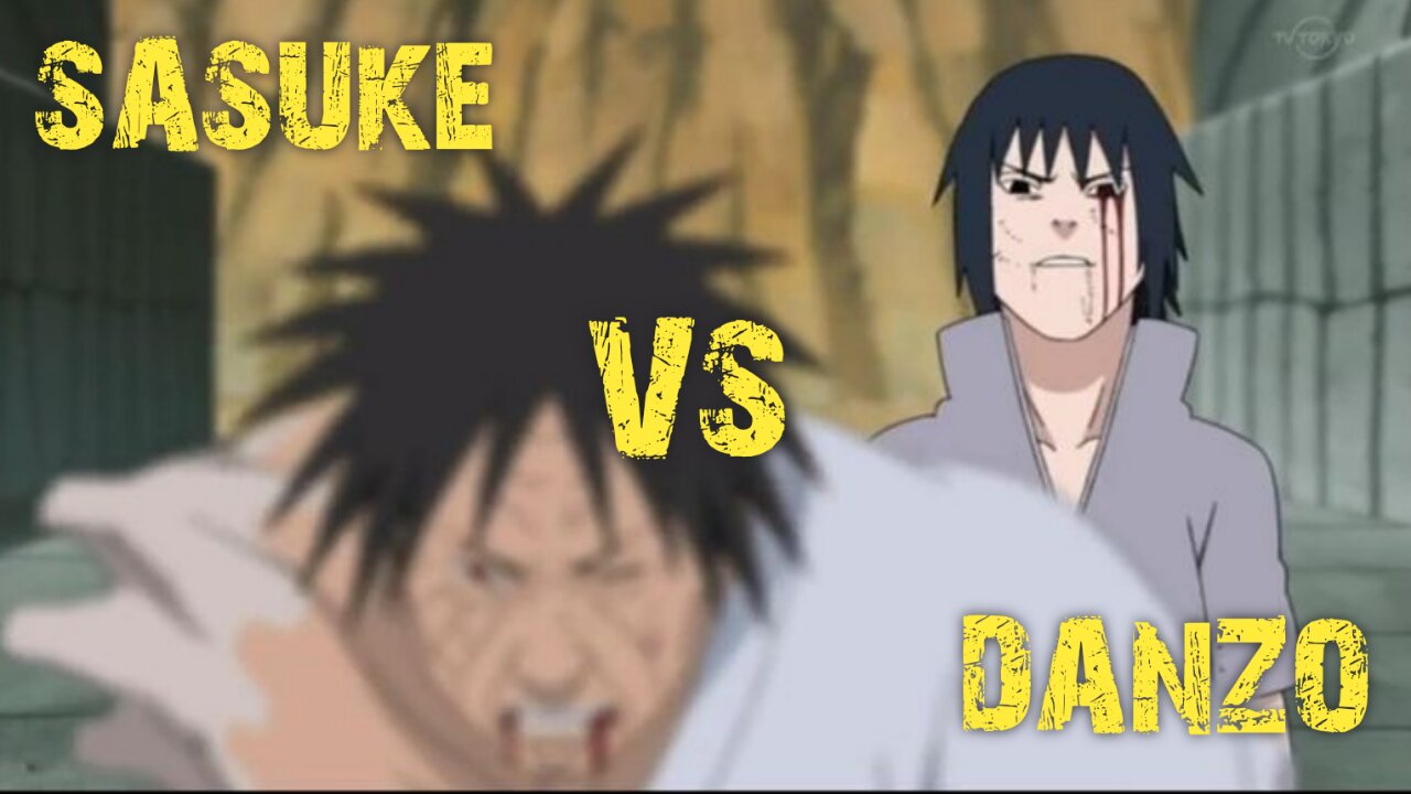 Mejores Peleas del Anime: Sasuke vs Danzo - Naruto