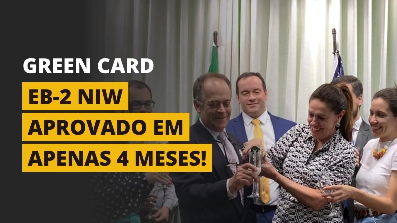 EB-2 NIW APROVADO EM 4 MESES!