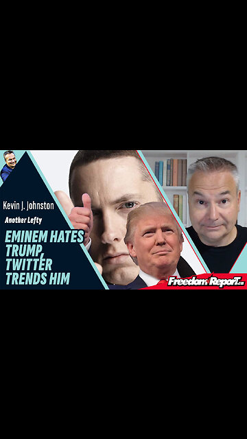 EMINEN HATES TRUMP, TRENDS ON TWITTER FOR COMPLAINING INARTICULATELY...WHAT A BITCH!