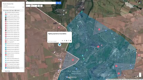 [ Battle of Mariupol ] Donetsk Forces captures Vostochnyy; Fighting reported at Ilyichy & Osaviakhim