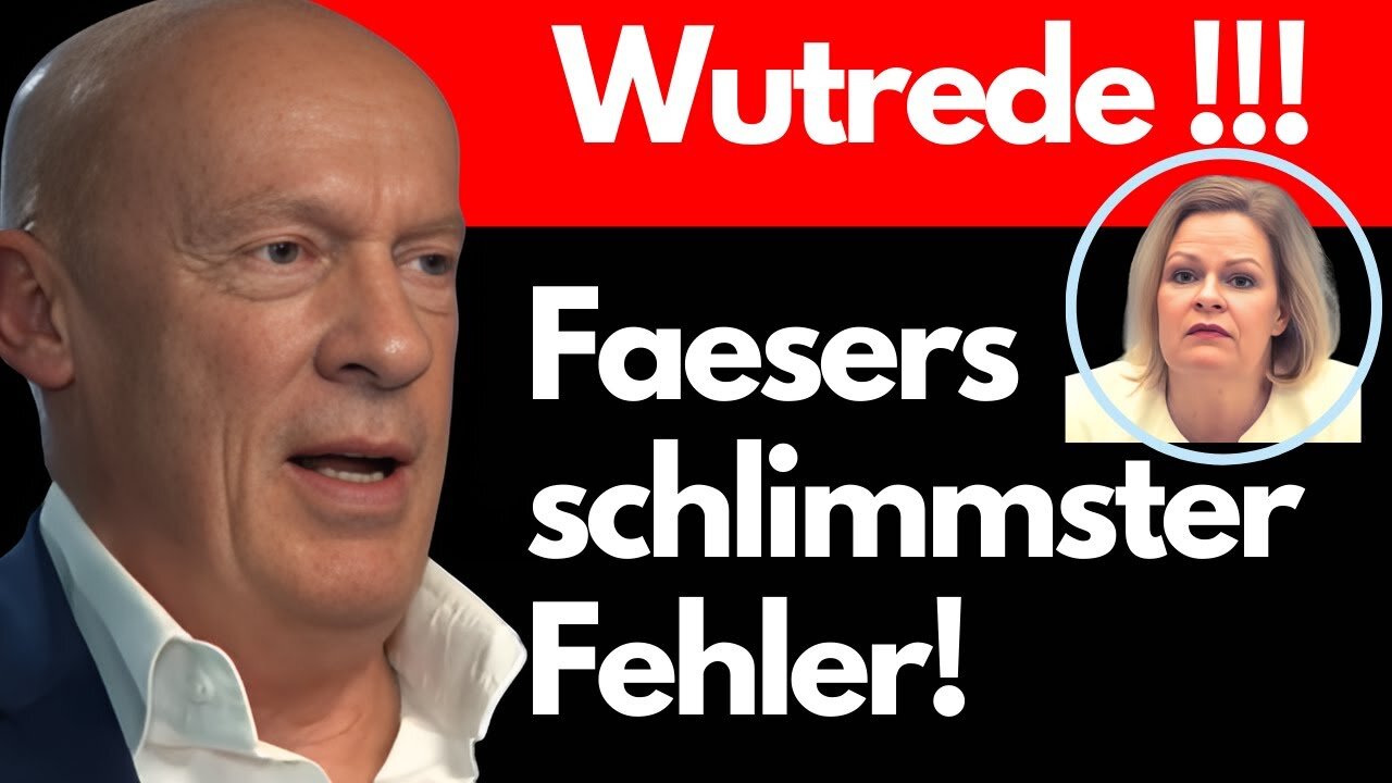 STAR-ANWALT ESKALIERT und fordert: FAESER MUSS WEG💥@kritisch analysiert🙈