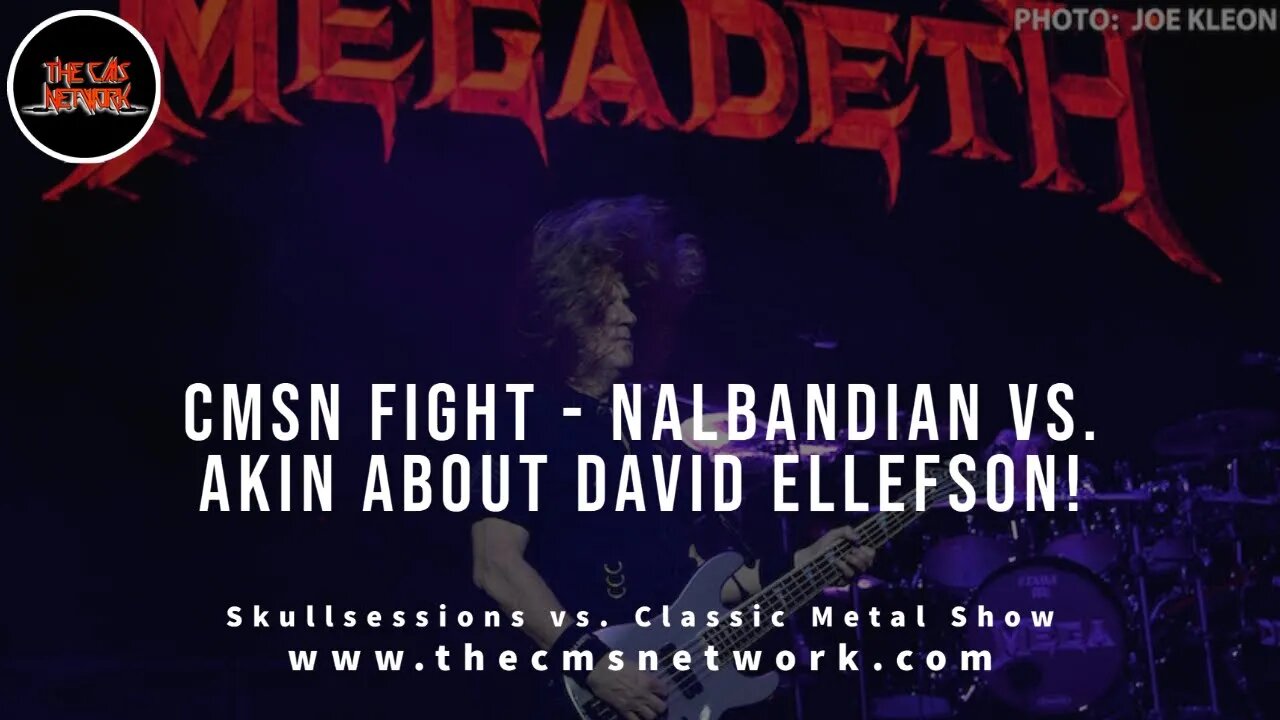 CMSN | CMSN FIGHT: Nalbandian Vs. Akin On David Ellefson Situation