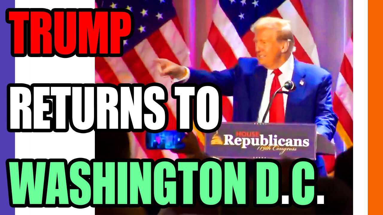 🚨BREAKlNG: Trump Returns To Washington D.C. 🟠⚪🟣