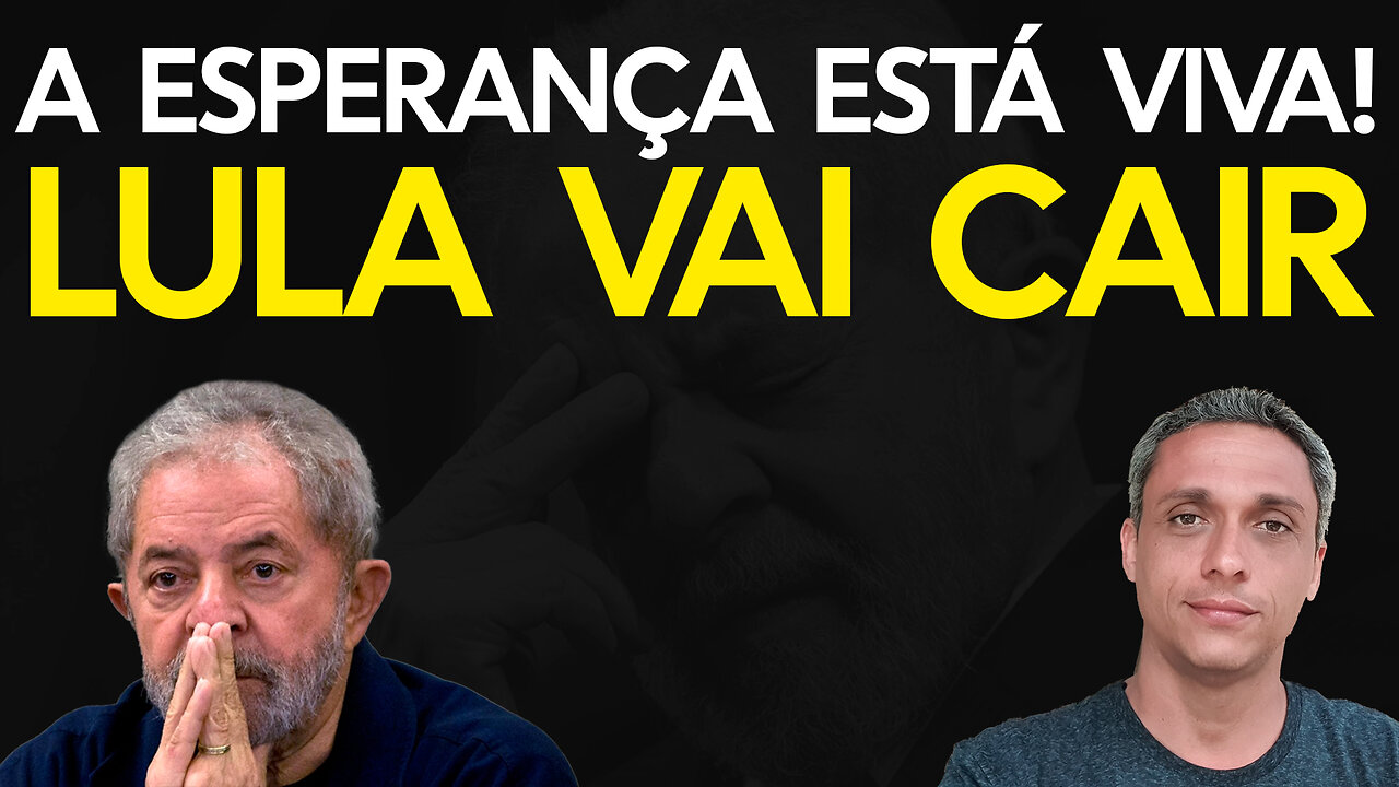 Uma excelente notícia para quem está desanimado com a politica no Brasil - LULA vai cair