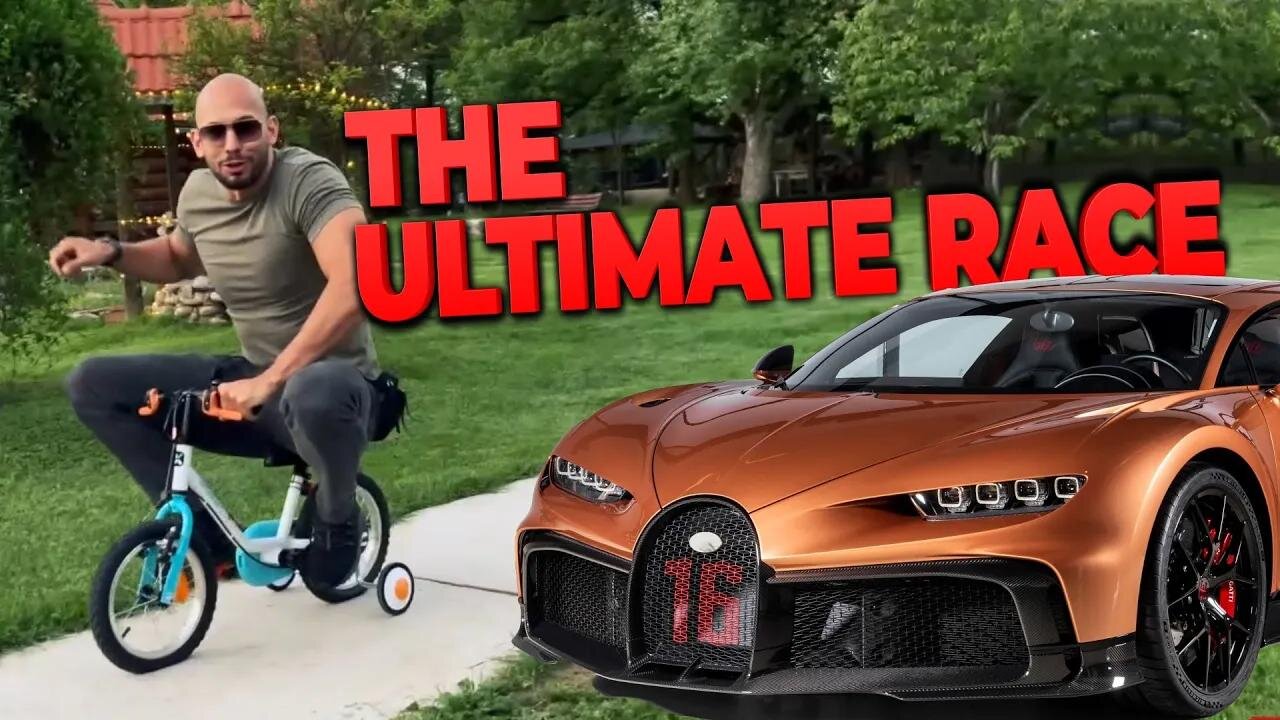 BUGATTI CHIRON VS TRICYCLE | TATE CONFIDENTIAL EP. 148