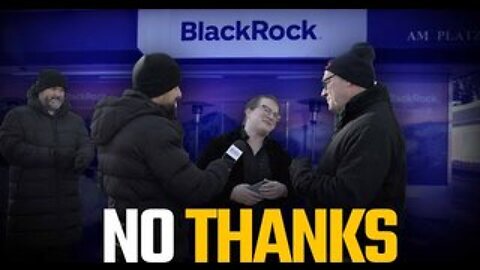 BlackRock FAILS to control Rebel News in Davos