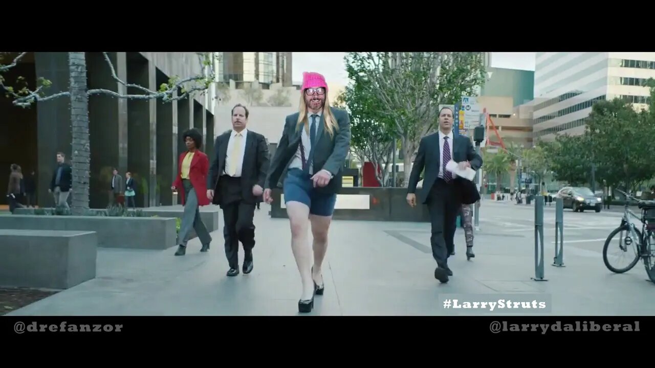 Liberal Larry's Epic Strut