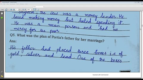 English A Class VI 20 04 2021