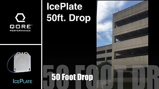 Plate Carrier Hydration Torture Test (IcePlate): 50 foot drop to concrete