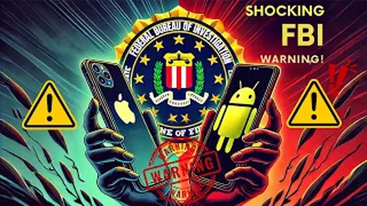 FBI Issues Shocking Warning to ALL iPhone and Android Users!