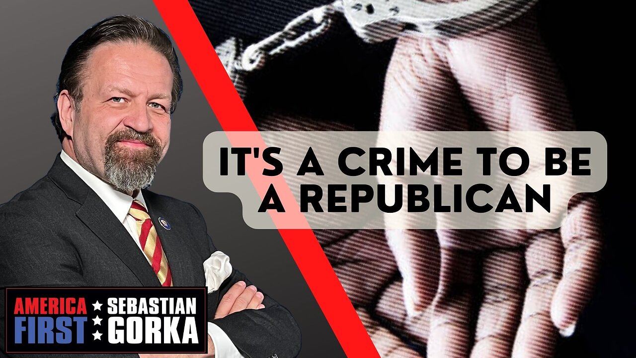 It's a crime to be a Republican. Lord Conrad Black with Sebastian Gorka on AMERICA First