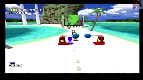 SONIC ADVENTURE SHORTCUT ON EMERALD COAST (DREAMCAST)