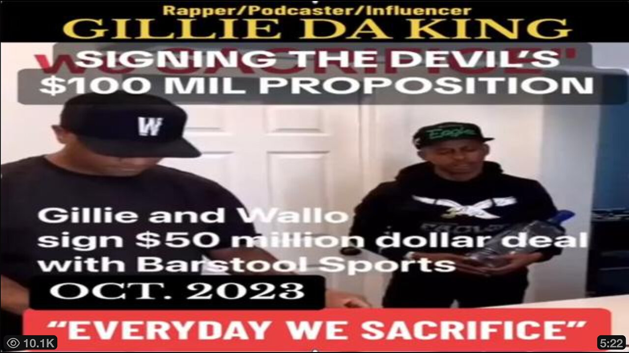 YOU MUST SELL YOUR SOUL AND SACRIFICE A LOVED ONE TO GET TO THE 100 MILLION DOLLAR LEVEL...