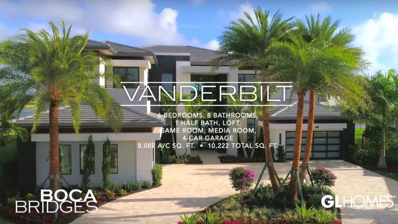 GL HOMES | Boca Bridges | Vanderbilt