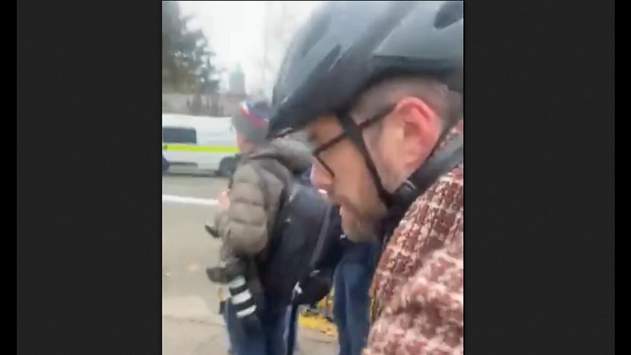 Irishman Confronts Liberal Coward Journalist