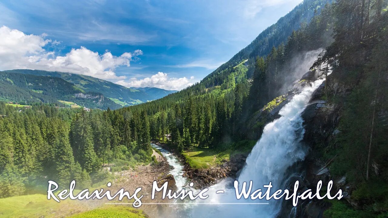 Relaxing meditation music and epic waterfalls to soothe and inspire you