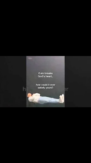 If sin breaks God’s heart, why are you letting it satisfy yours?