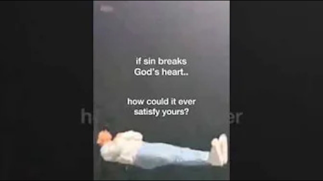 If sin breaks God’s heart, why are you letting it satisfy yours?