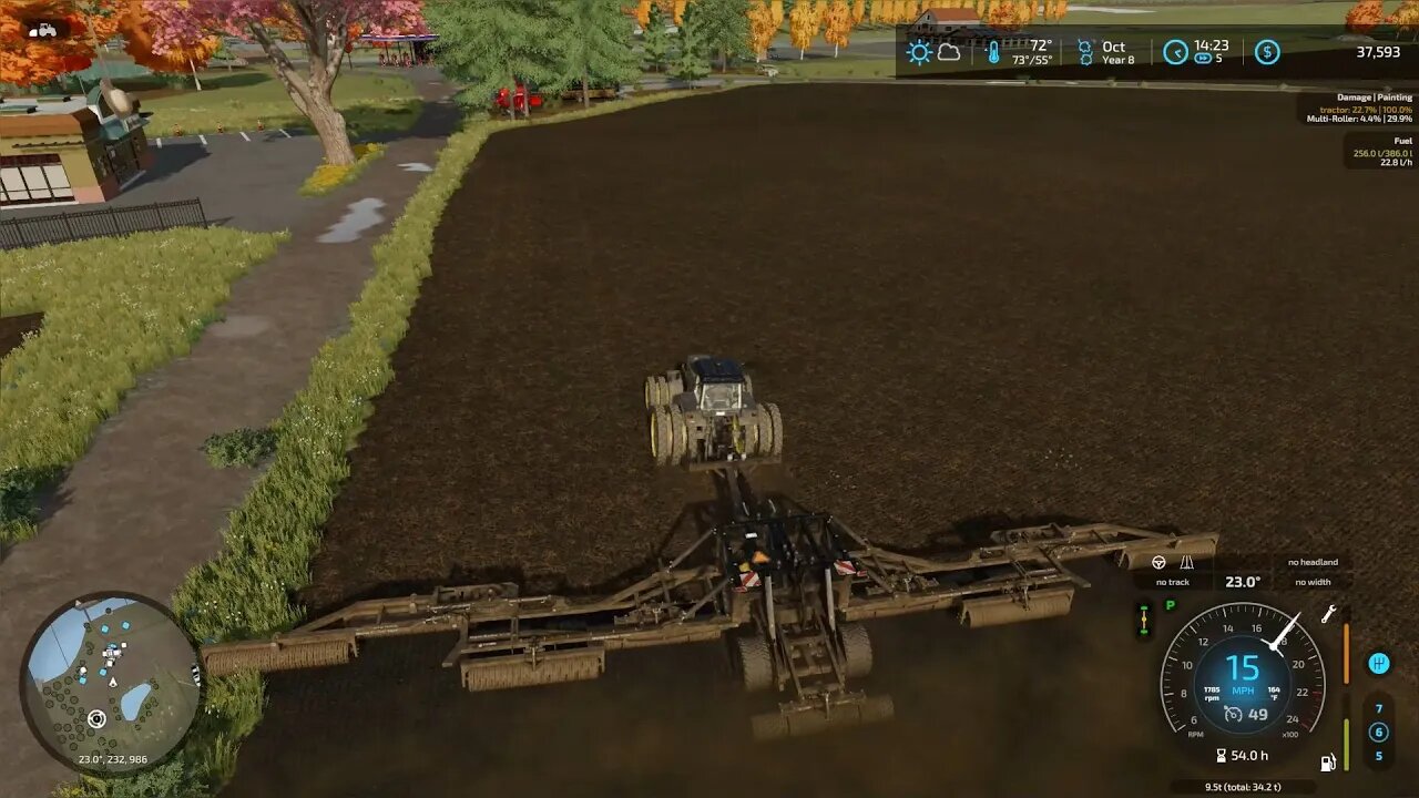 FS22 | Hinterland | Timelapse #92 | Rolling, Herbicide and fertilizer