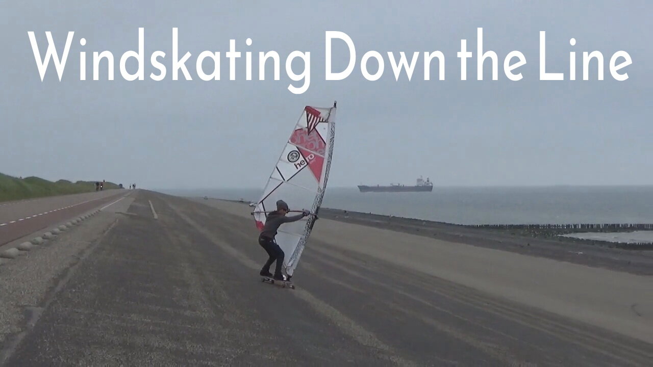 Windskating Down the Line : Windskate action from Holland