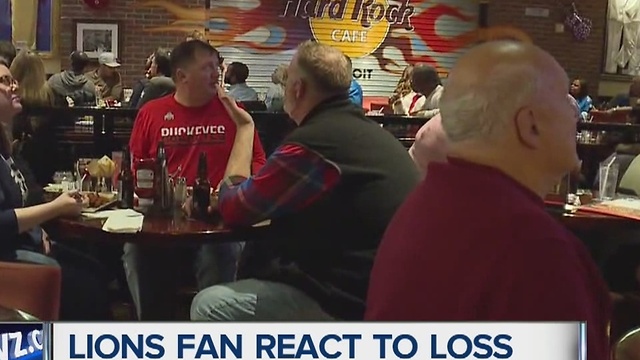 Lions fans react to loss