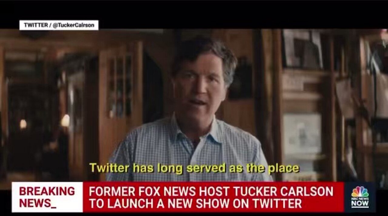 I Meme Therefore I Am - Watch： CNBC panicking that Tucker’s Twitter show won’t be policed...