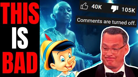 Disney TURNS OFF COMMENTS After Getting SLAMMED For Live Action Pinocchio | People HATE This