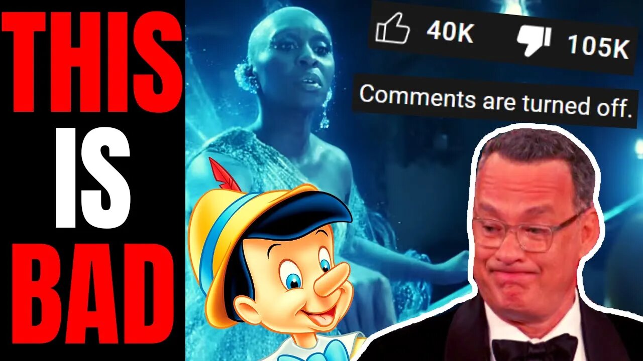 Disney TURNS OFF COMMENTS After Getting SLAMMED For Live Action Pinocchio | People HATE This