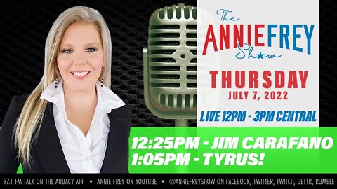 Boris Johnson, Dutch Farmers, Brittney Griner, & Joe Biden • Annie Frey Show 7/7/22