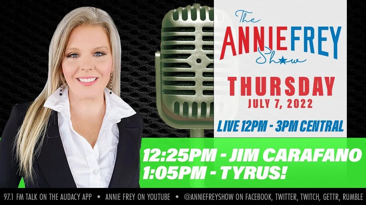 Boris Johnson, Dutch Farmers, Brittney Griner, & Joe Biden • Annie Frey Show 7/7/22