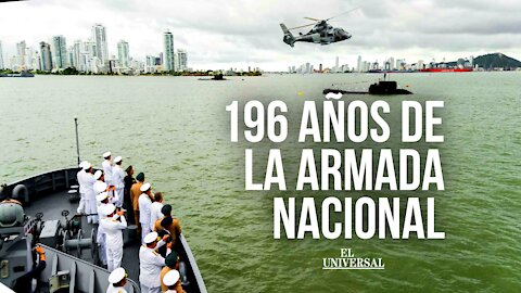 Así se celebraron los 196 años de la Armada Nacional de Colombia