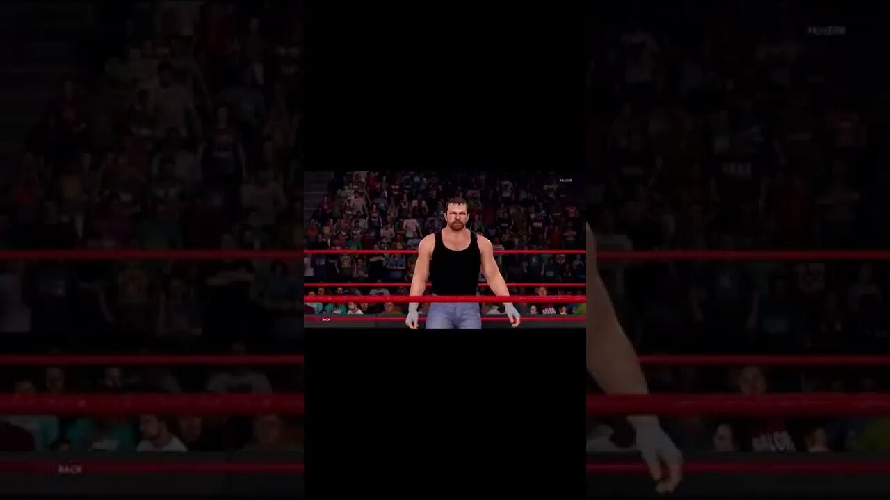 WWE 2k22 Dean Ambrose Entrance #shorts
