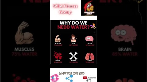 🔥Why do we need water🔥#shorts🔥#wildfitnessgroup🔥4 May 2022🔥