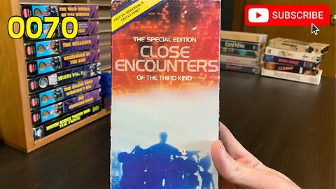 [0070] CLOSE ENCOUNTERS OF THE THIRD KIND (1977) VHS [INSPECT] [#closeencountersofthethirdkindVHS]