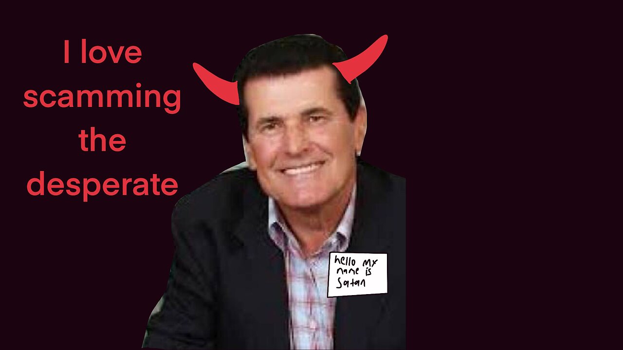 Peter popoff scamming the desperate as usual
