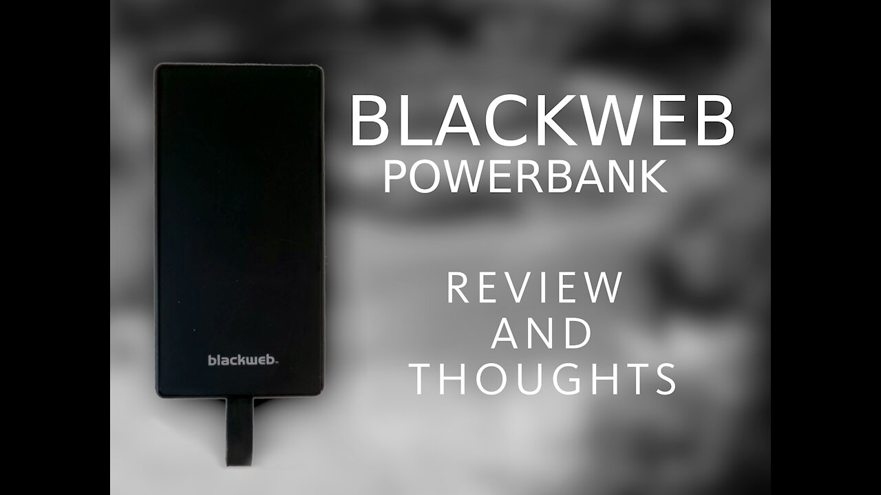 Blackweb power bank charger Review and Thoughts