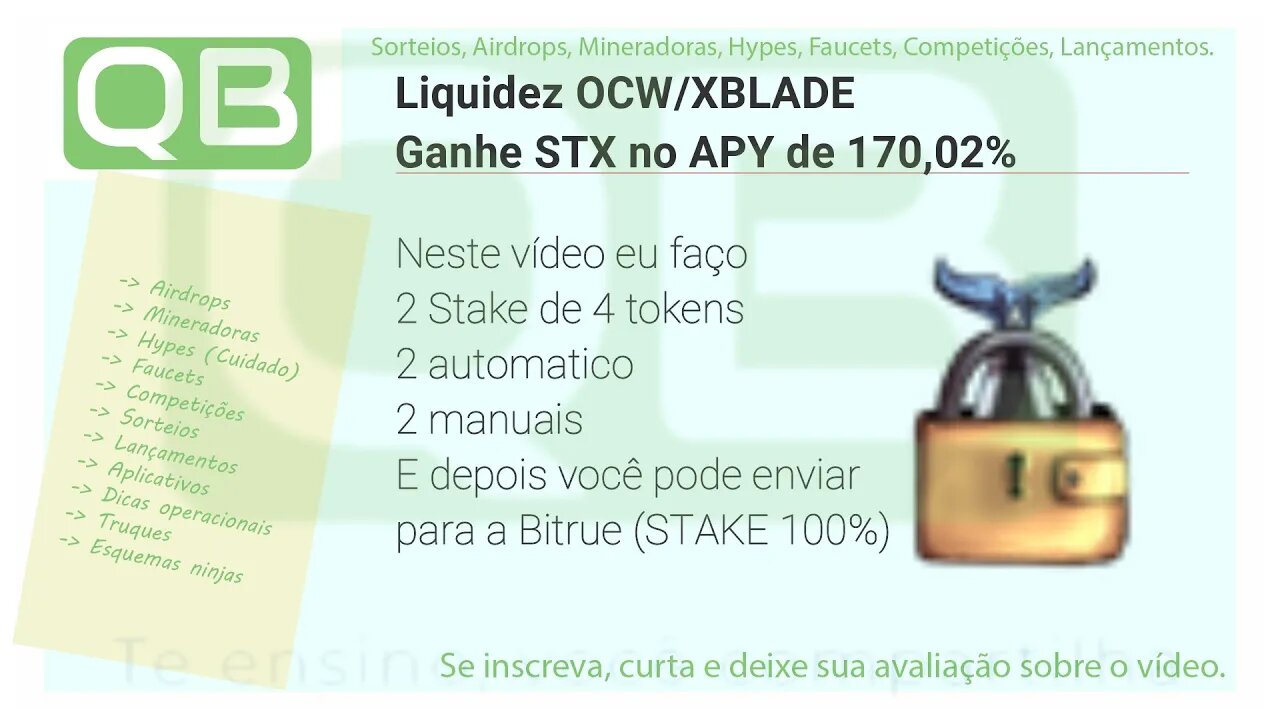 #Stake de #STX - No site da StaykX #passo a passo depois envie para a Bitrue