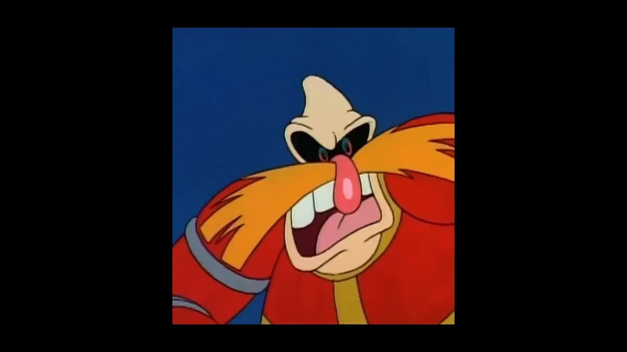 That Scene Where Robotnik Literally Turns Into a Train Whistle