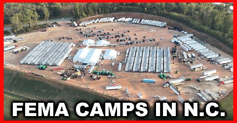 Multiple FEMA Camps Being Built Around NC Flood Devastation