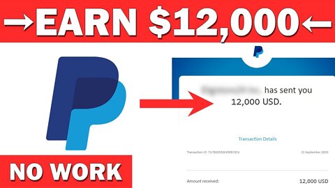 Earn $12,000 With Your Phone (FREE PayPal Money)