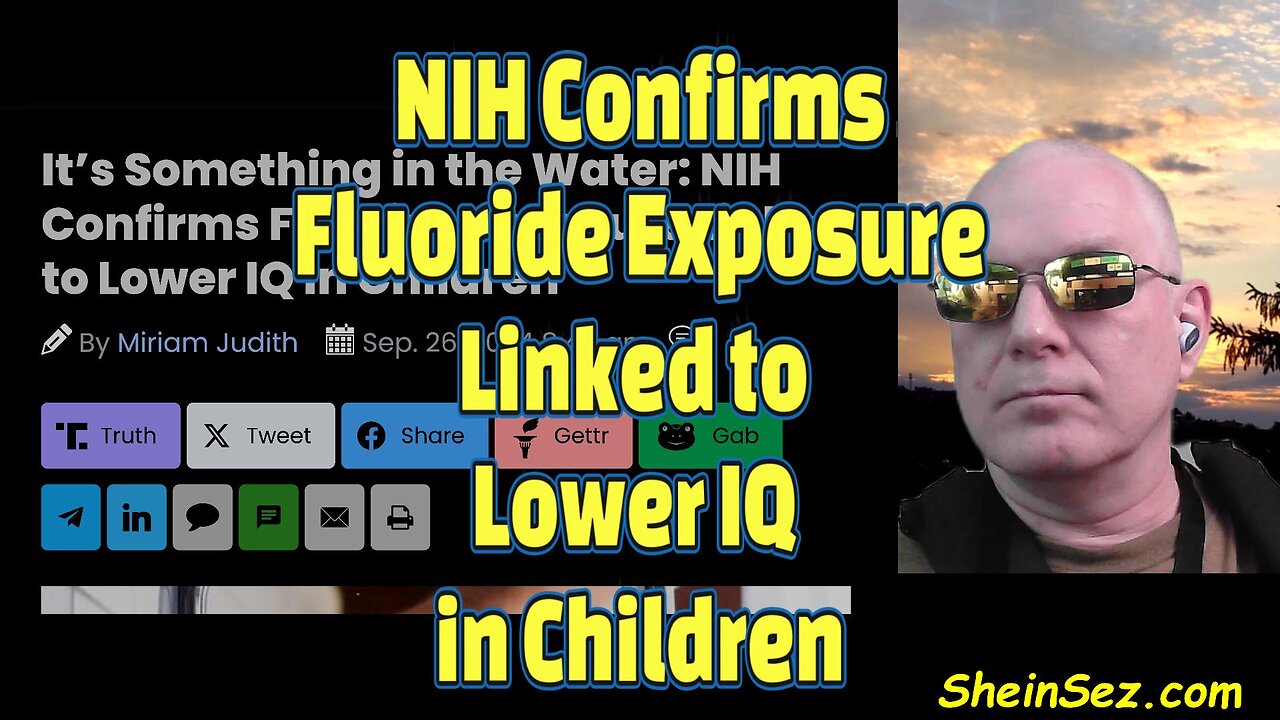 NIH Confirms Fluoride Exposure Linked to Lower IQ in Children-663