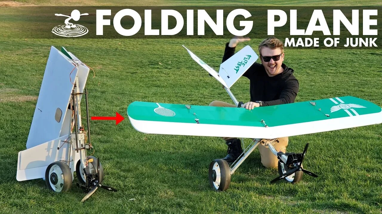 Using $5 of Junk to Build a Plane | Golf Club Bomber